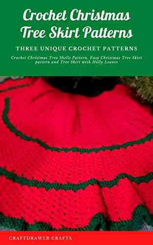 Crochet Christmas Tree Skirt Patterns Three Unique Crochet Patterns : Crochet Christmas Tree Shells Pattern Easy Christmas Tree Skirt Pattern And Tree For All Your Gift Giving Ideas 2)