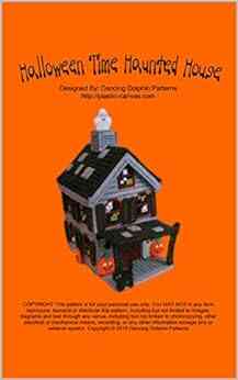 Halloween Time Haunted House: Plastic Canvas Pattern