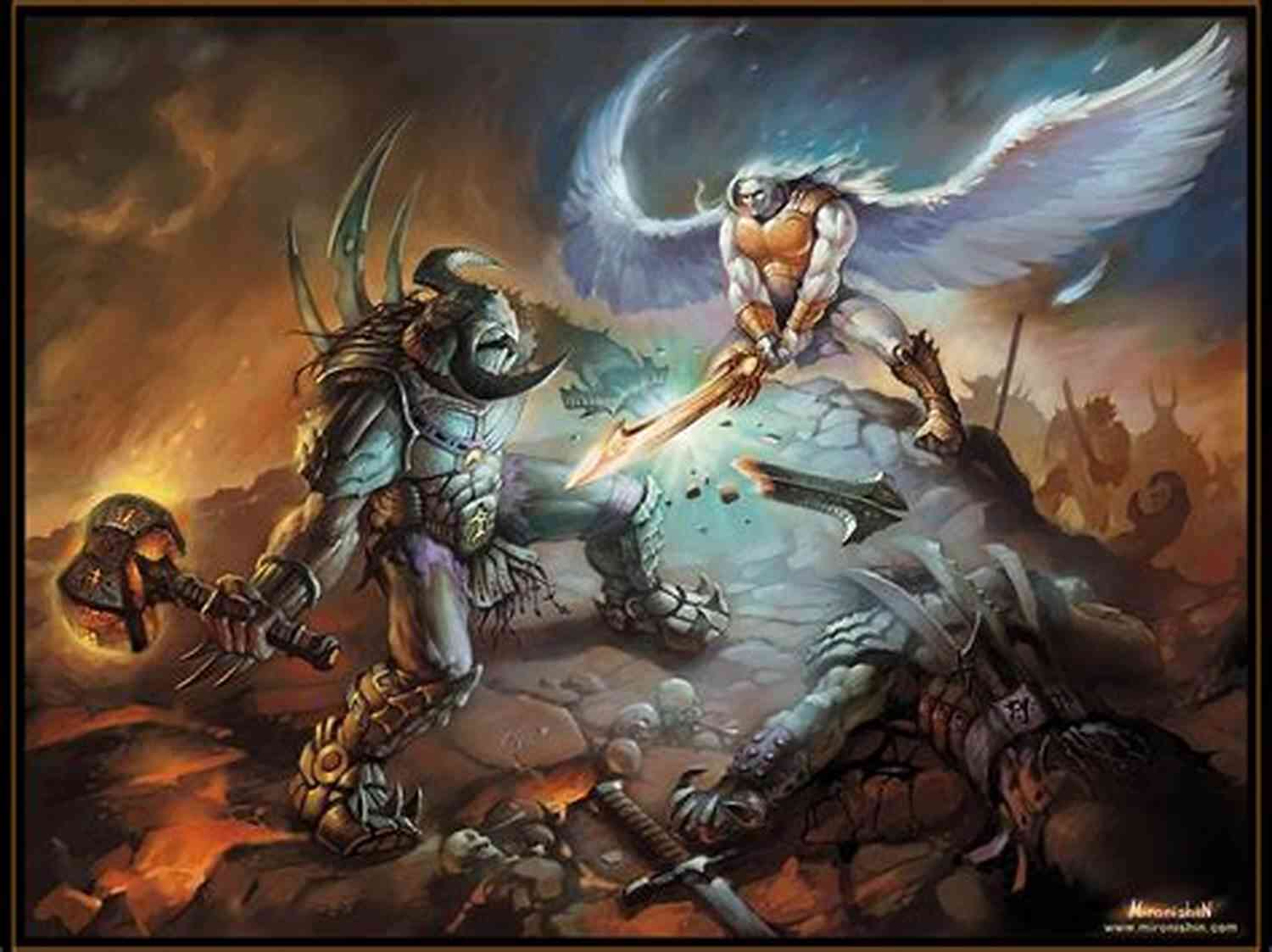 A Demon Engaging In Battle With An Angel Judge Not: An Angel Versus Demons Saga (Reign Of Shadows 1)