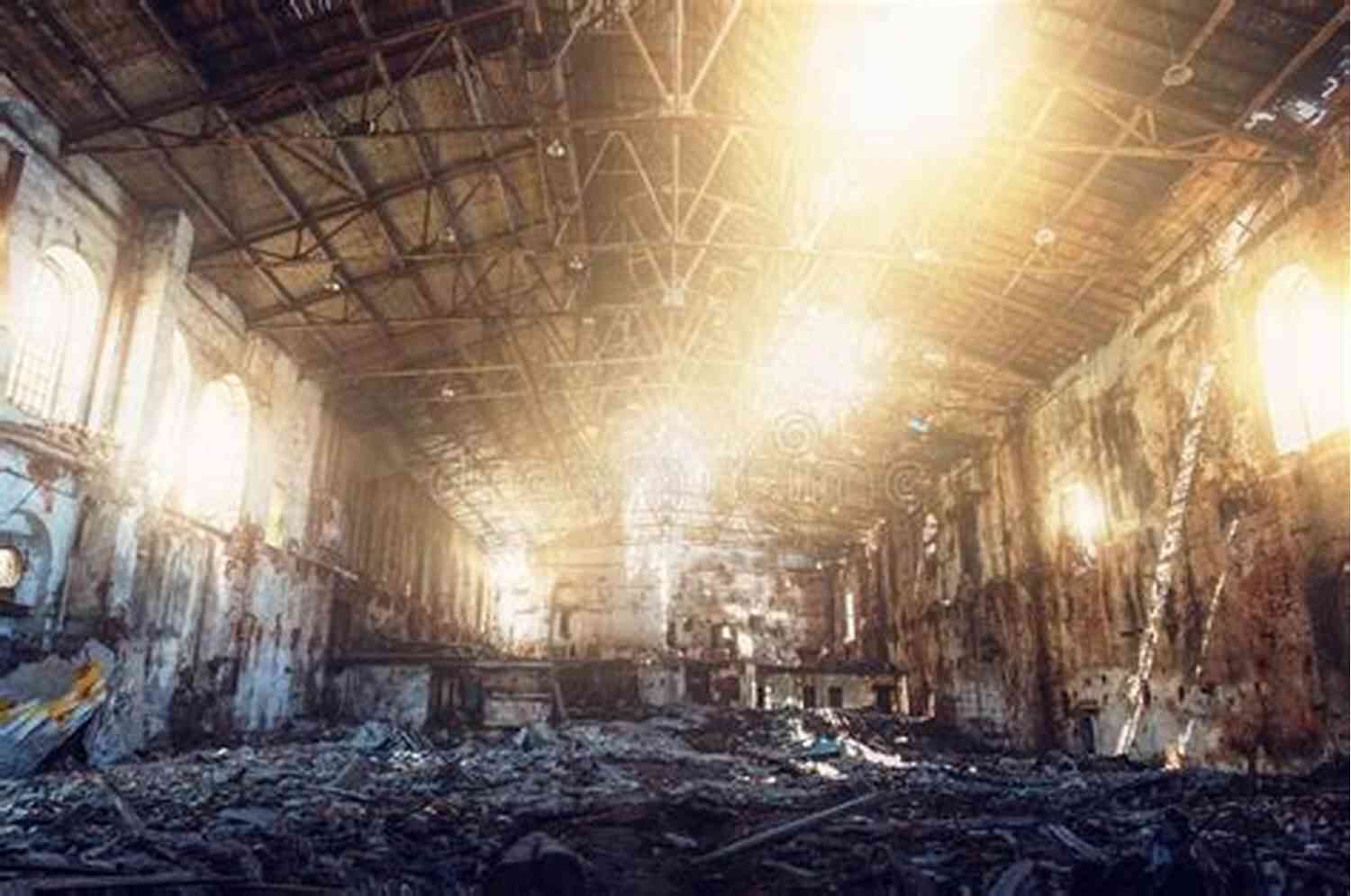 An Abandoned City Destroyed By A Post Apocalyptic Disaster Troop Of Shadows: A Post Apocalyptic Disaster And Survival