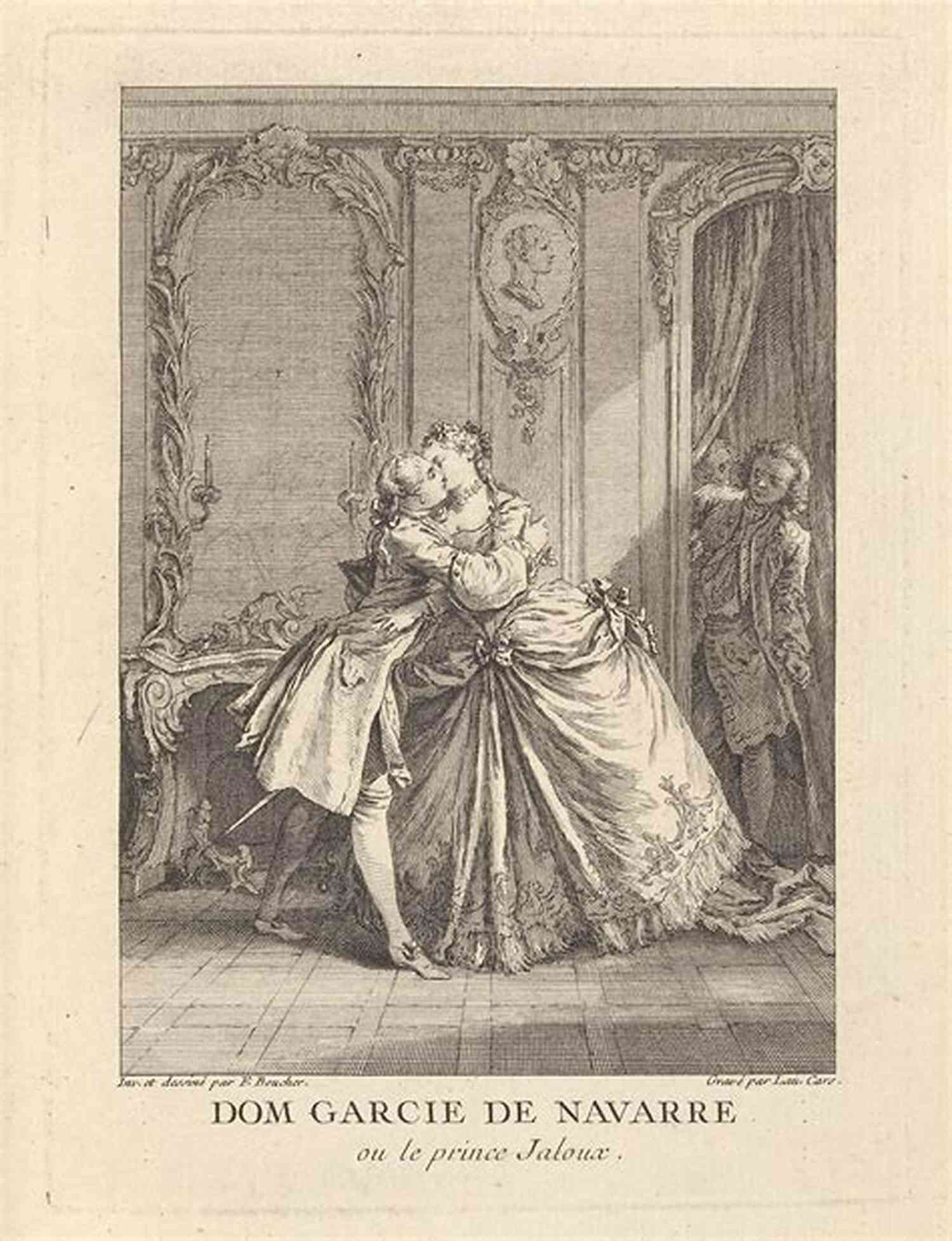 An Illustration Of Dom Garcie De Navarre Ou Le Prince Jaloux Don Garcia Of Navarre Or The Jealous Prince: Dom Garcie De Navarre Ou Le Prince Jaloux