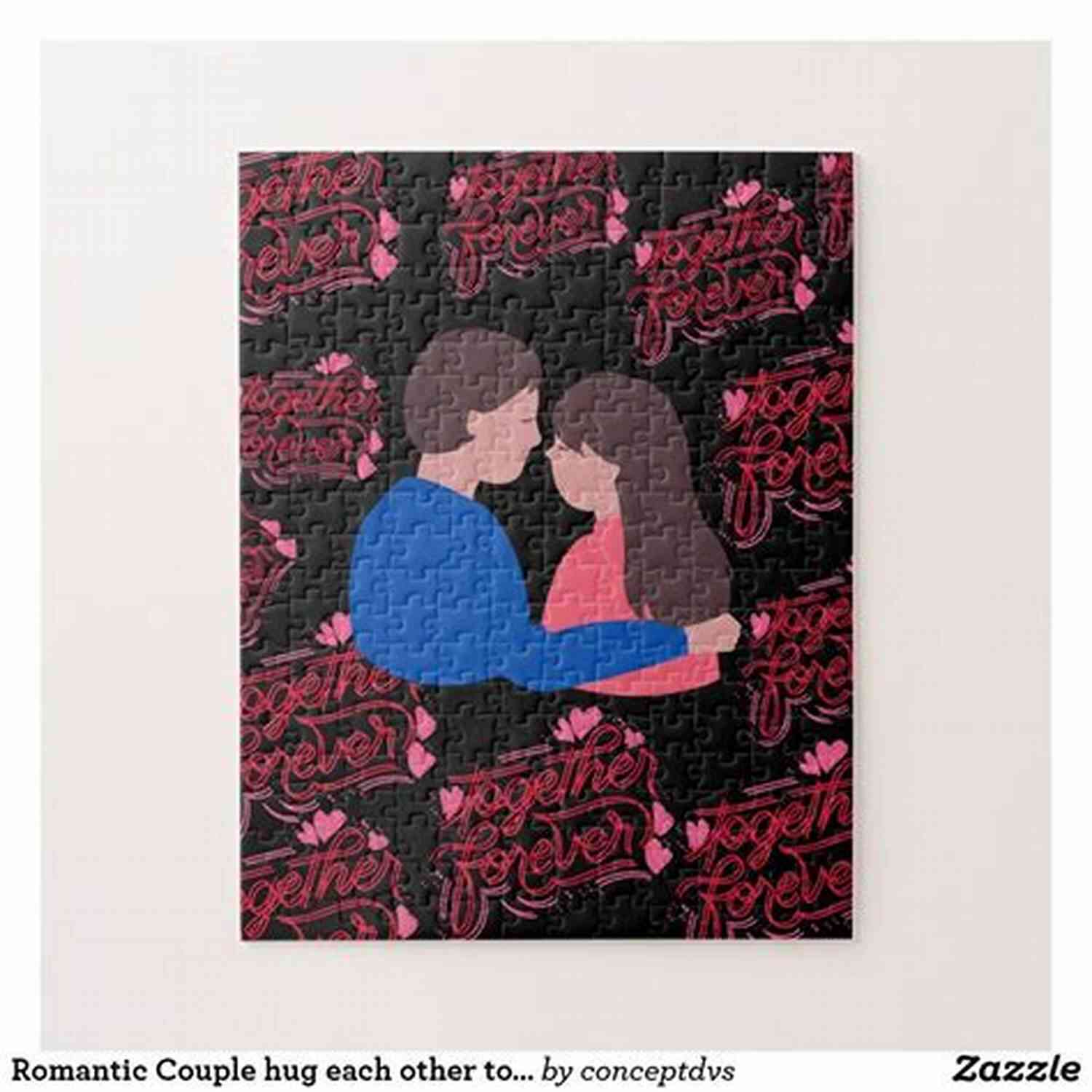 Couple Hugging Tightly And Completing A Puzzle Together 101 Romantic Text Messages For Your Girlfriend