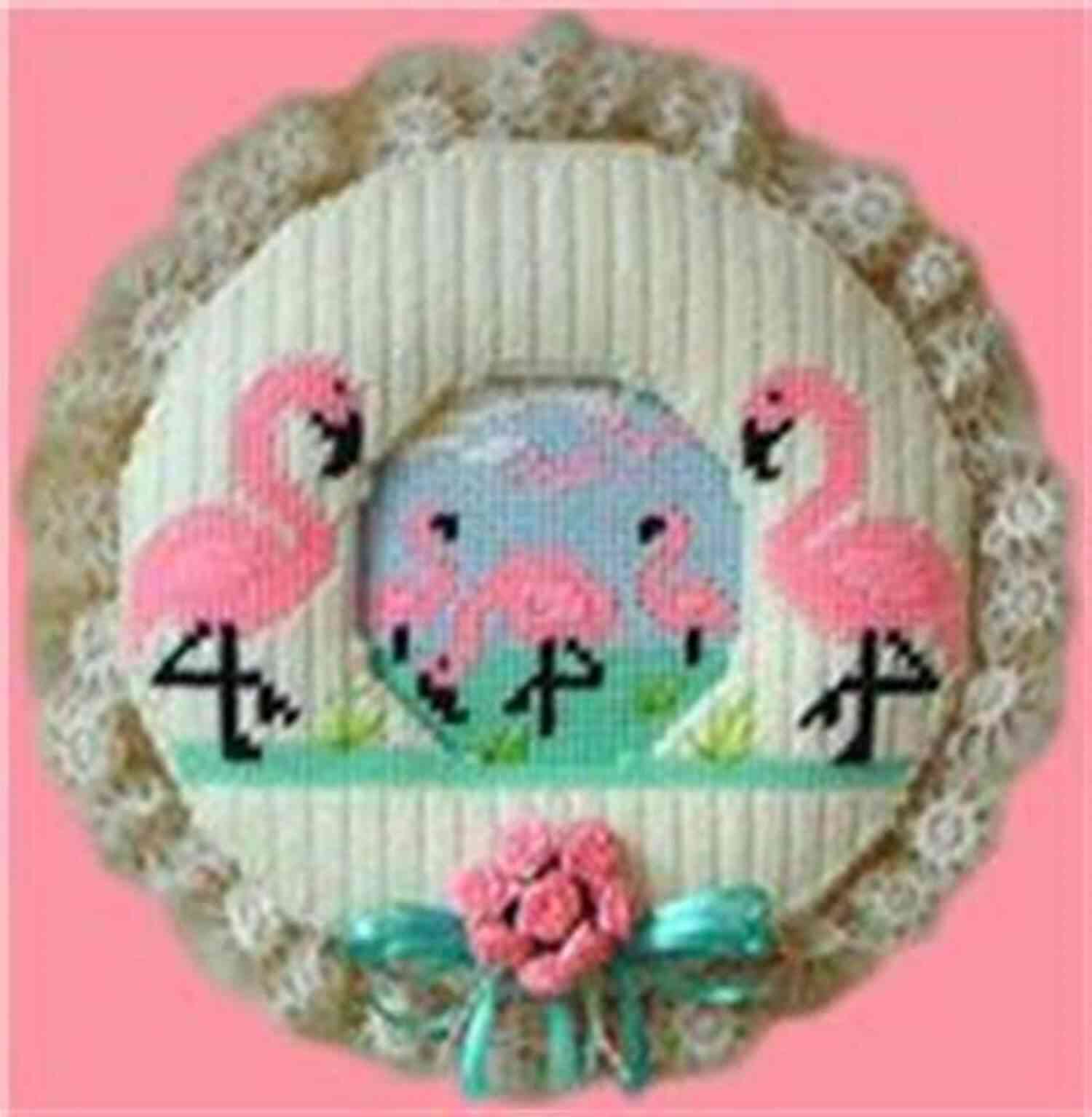 Flamingo Dance Collection Plastic Canvas Patterns Flamingo Dance Collection: 4 Plastic Canvas Patterns