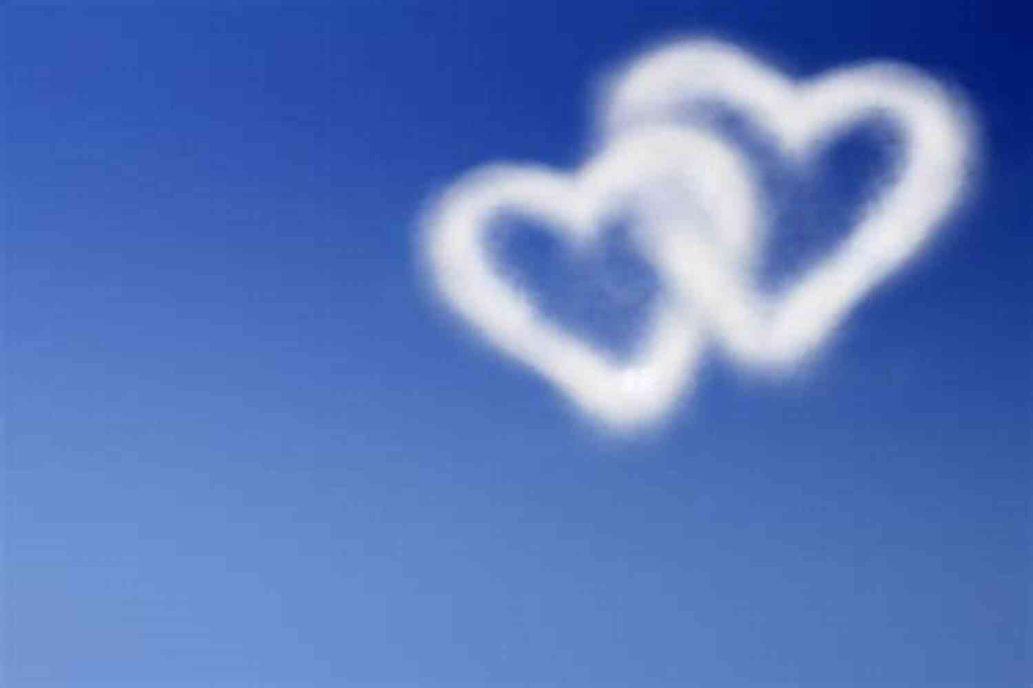 Heart Shaped Clouds Symbolizing Love 101 Romantic Text Messages For Your Girlfriend