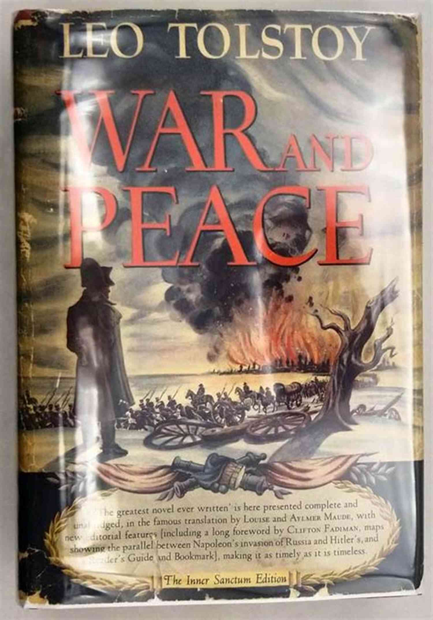 Illustration Of 'War And Peace' Book Cover Classic Adventure Stories: Twenty One Tales Of People Pushed To The Limit (Classic): A Timeless Collection Of Gripping Yarns