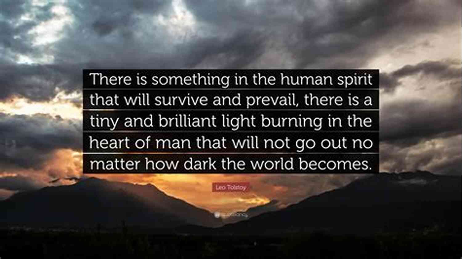 Leo Tolstoy Quote Finding Light In Darkness Leo Tolstoy The Light Shines In Darkness: If We Admit That Human Life Can Be Ruled By Reason Then All Possibility Of Life Is Destroyed