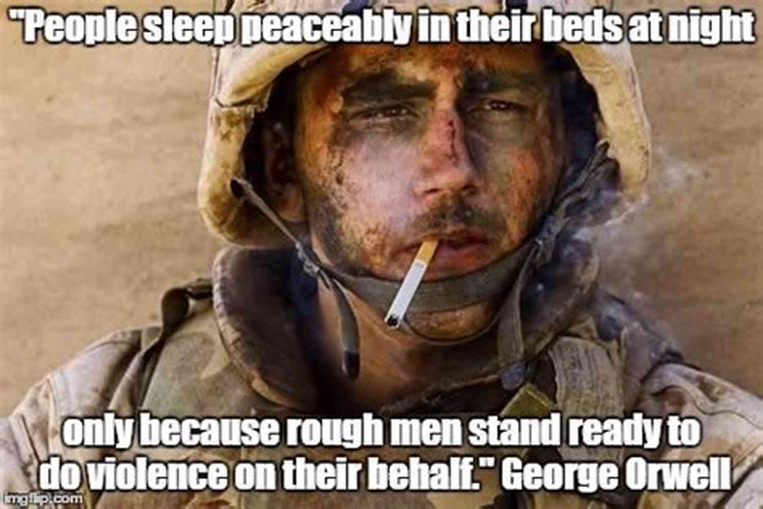 One Marine Sleeping Peacefully After A Long Day's Work Wake Him Up (One U G L Y Marine 1)