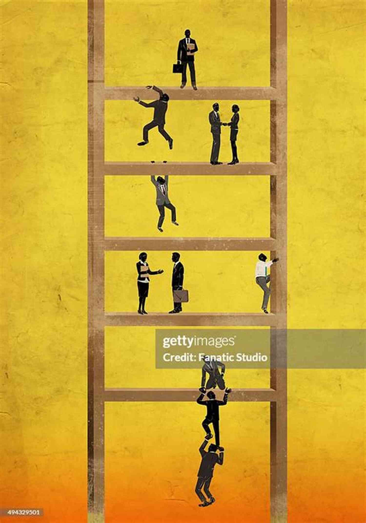 People Standing On A Ladder, Representing Privileges Secrets Of Men: A Collection Of Powerful Life Lessons On Racism Family Love And Faith