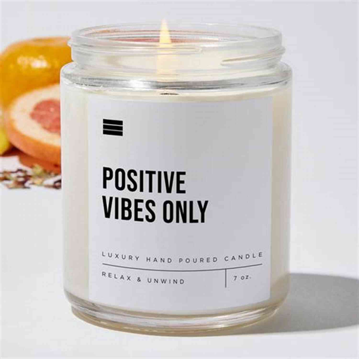 Positive Vibes Only Candle Holiday Gifts For People You Don T Like