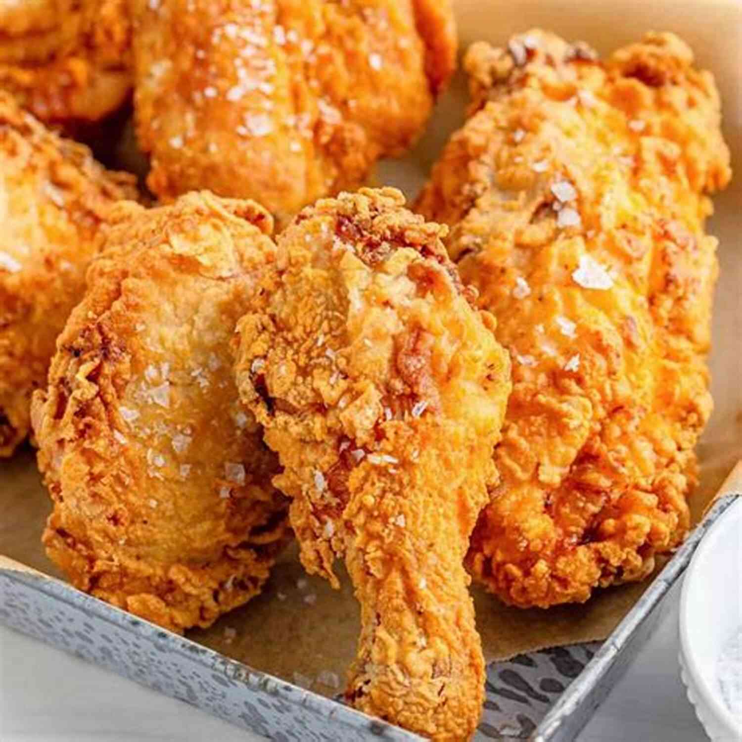 Southern Fried Chicken Crispy, Golden And Full Of Flavor The Gift Of Southern Cooking: Recipes And Revelations From Two Great American Cooks: A Cookbook