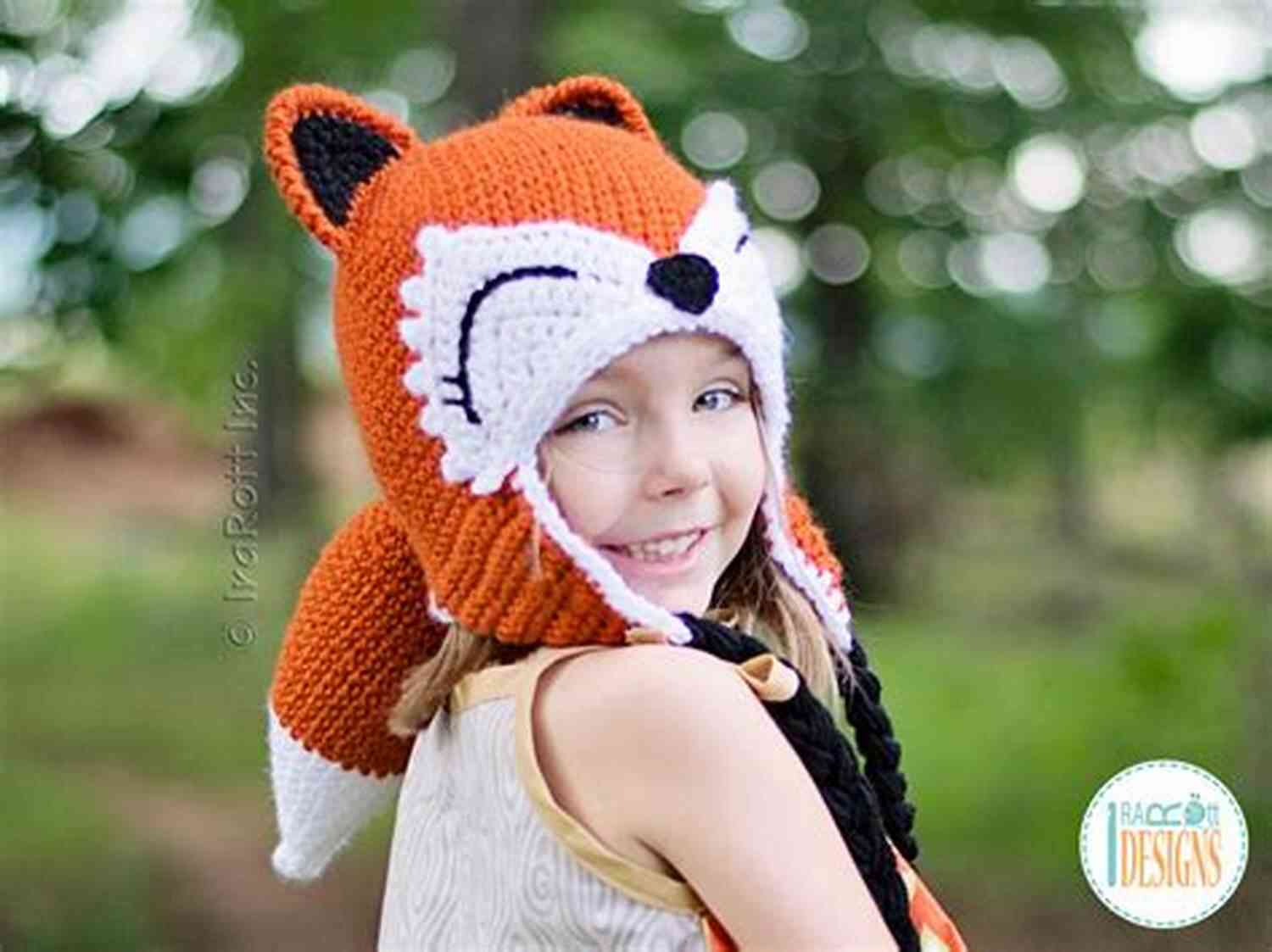 Step By Step Tutorial For Crocheting A Cute Fox Hat For All Ages Fox Hat Easy Crochet Pattern