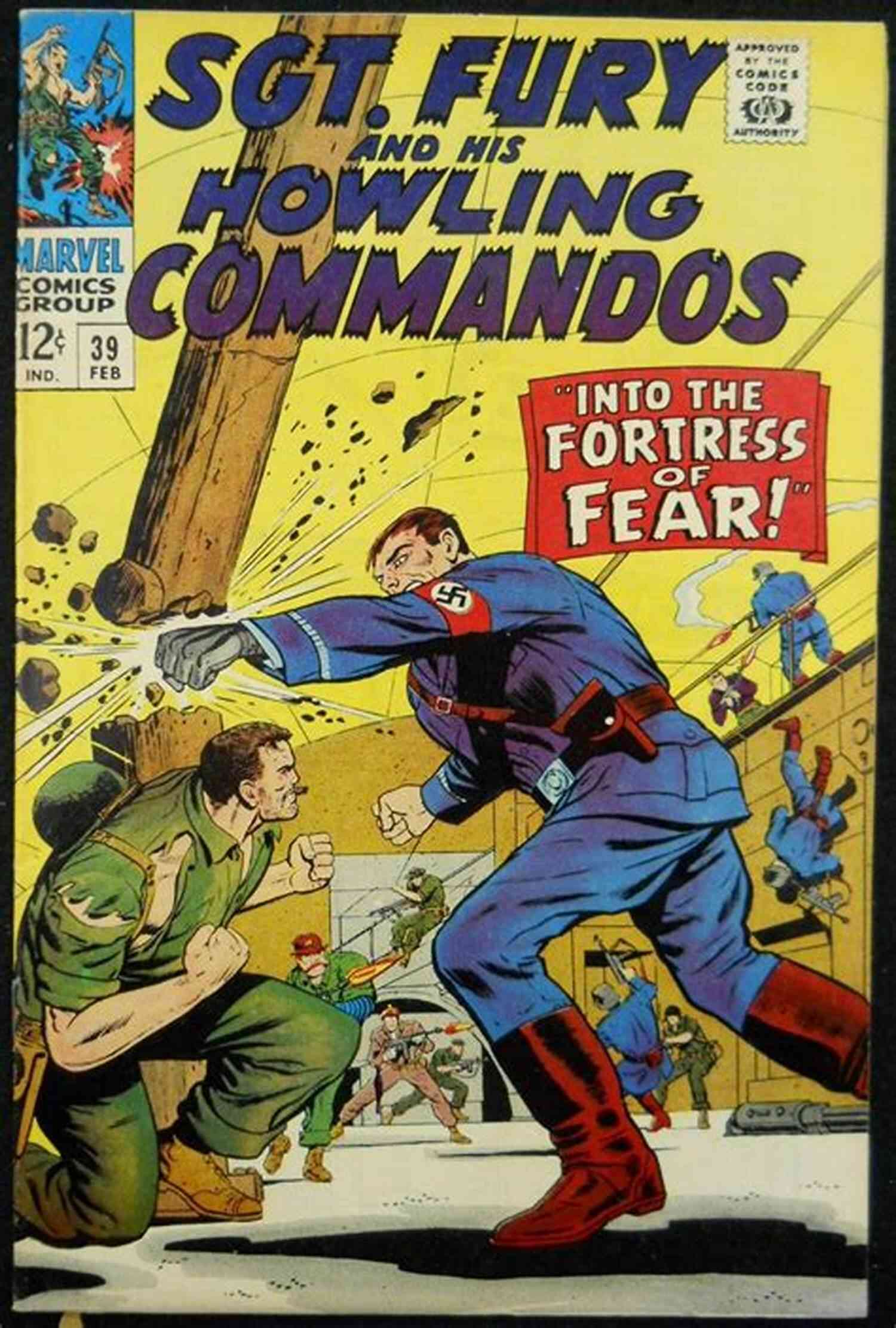 Various Sgt Fury And His Howling Commandos Comics Sgt Fury And His Howling Commandos (1963 1974) #35