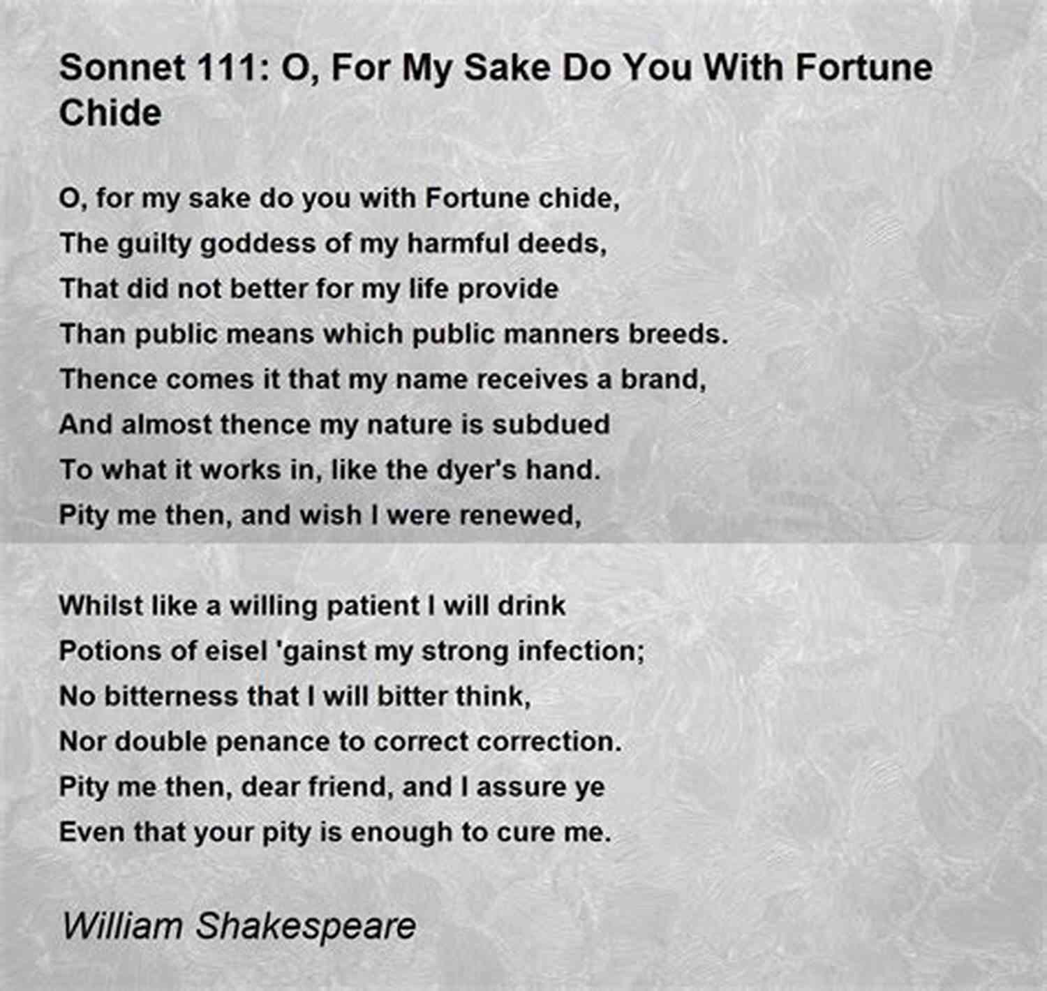 William Shakespeare Poems That Will Save Your Life: Inspirational Verse By The World S Greatest Writers To Motivate Strengthen And Bring Comfort In Difficult Times